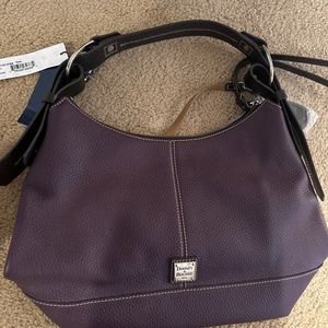 Dark purple Dooney & Bourke Gracie bag